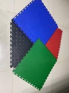 Revêtement de sol de garage en PVC 50*50*0.6cm, écologique, imperméable, antidérapant, design industriel, installation par clic, utilisation en atelier, intérieur - Product Image 2