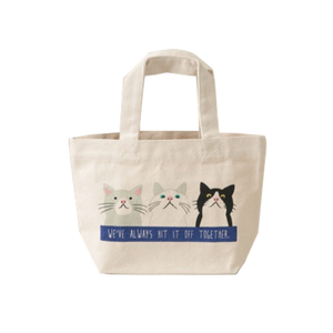 Friends Hill Shibainu - Bolsa de Almuerzo Grande de Algodón de Alta Calidad para Niños, Diseño de Personajes Bonitos de Color Sólido, Gran Capacidad - Product Image 1