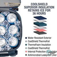Panier isotherme portable grande capacité pour le stockage du vin en camping extérieur