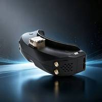 Lunettes FPV OLED Skyzone SKY04O PRO avec 48 canaux 1280*720 42 ° Récepteur FOV Steadyview MJPEG 60FPS DVR DC USB SMA Tracker de casque