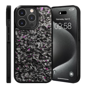 Étui de téléphone en fibre de carbone véritable forgée à 100% + TPU pour <span class=keywords><strong>iPhone</strong></span> 16Pro /15pro Max/15pro//15/14pro/<span class=keywords><strong>14</strong></span>/<span class=keywords><strong>14</strong></span> <span class=keywords><strong>Pro</strong></span> Max, étui en carbone - Product Image 5