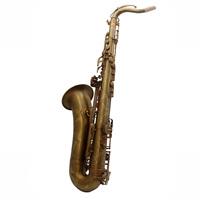 Eastern Music Pro Use Vintage Antique Unlacquered Tenor Saxophone
