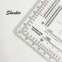 Meilleures ventes : Gabarit de dessin carré transparent en plastique de 1,2 mm d'épaisseur avec rapporteur, option logo personnalisé