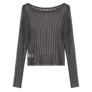 Amzn AE fb eb tiktok Shein Personnalisé Pull Pull Fabricant V Cou À Manches Longues Sexy Slim Fit Pull Pull - Product Image 3