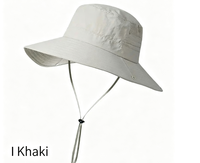 Chapeau Boonie gris foncé, côtés ajustables, sangle de menton réglable, chapeau de pêche pour hommes et femmes, logo personnalisé en gros