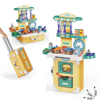 AJB Jouets éducatifs en plastique pour enfants, jeux de maison, cuisine, jouets alimentaires pour enfants