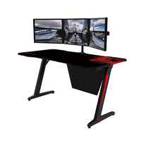 Tapis de bureau ergonomique moderne et résistant à l'eau en forme de L pour gamer, idéal pour l'étude, le jeu, le PC et comme tapis de souris.