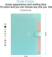 Carpeta de Archivos Multicolor Tamaño A4, Duradera, de PP, Personalizada y Creativa, al por Mayor