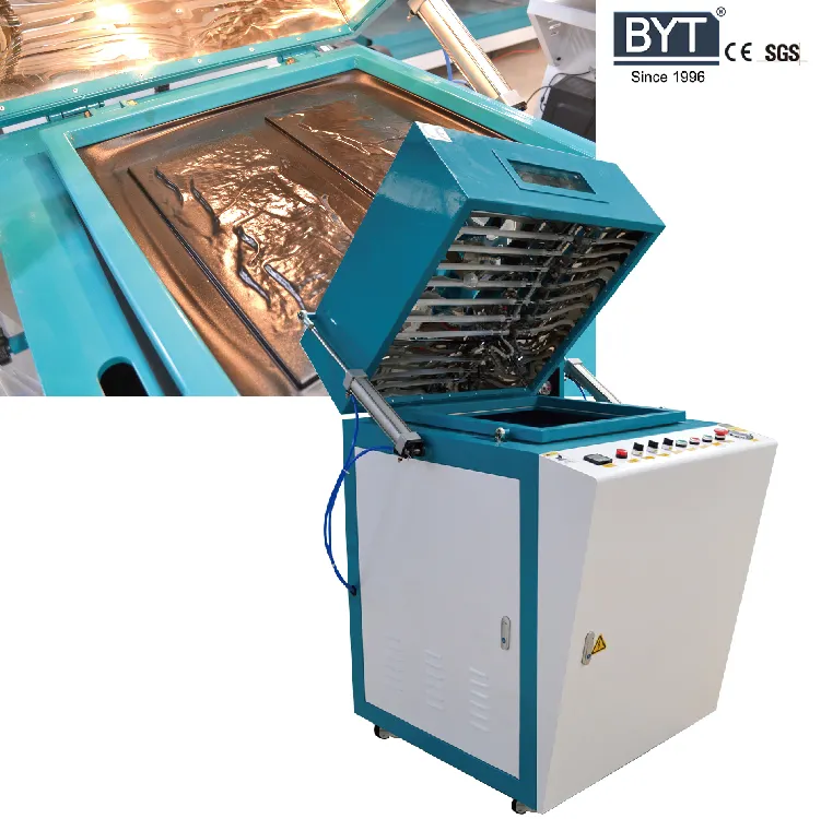 Publicidad máquina de moldeo de plástico para termoformado máquina formadora de plástico termoformadoras grandes de PVC