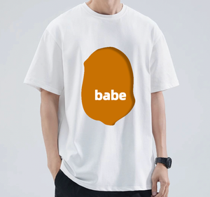 Chất lượng hàng đầu bông Vòng hoa màu đen dòng quá khổ Puff in của nam giới Hoodies & áo phông XL - Product Image 4