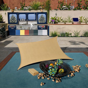 <span class=keywords><strong>Voile</strong></span> d'<span class=keywords><strong>ombrage</strong></span> de jardin Beige Blanc Couleur 100% Matière première HDPE <span class=keywords><strong>Voile</strong></span> d'<span class=keywords><strong>ombrage</strong></span> d'extérieur <span class=keywords><strong>5x5</strong></span> <span class=keywords><strong>Voile</strong></span> d'<span class=keywords><strong>ombrage</strong></span> 0.5*0.5m échantillon - Product Image 4