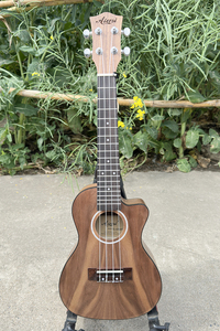 Ukelele Cutaway <span class=keywords><strong>de</strong></span> Nogal Negro <span class=keywords><strong>de</strong></span> 23 Pulgadas, Marca Aiersi, Gran Stock, Precio al por Mayor, Guitarra <span class=keywords><strong>de</strong></span> Alta Calidad, <span class=keywords><strong>Venta</strong></span> Caliente - Product Image 4
