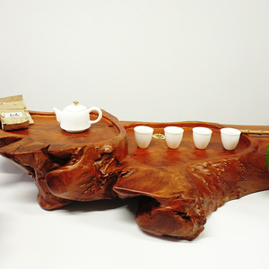 Root-carved <b>Tea</b> Table Solid Wood Whole Tree Root Log Small Size Hand-carved <b>Tea</b> Tray For Kung Fu <b>Tea</b> <b>Set</b> Household Use - Product Image 3
