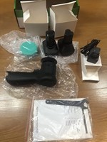 Polisseuse de voiture sans fil et sans balais à double action avec 2 batteries de 5,0 Ah