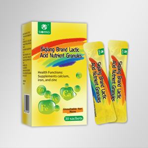 Bebida sólida nutritiva marca Siqiang 3G lactato de calcio lactato ferroso lactato de Zinc vitamina C mejora la inmunidad adultos niños - Product Image 1