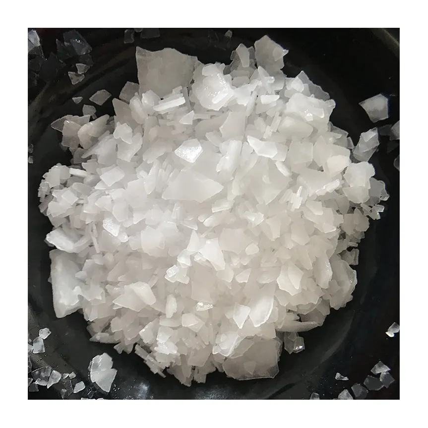 Serpihan putih Magnesium klorida anhidrasi
