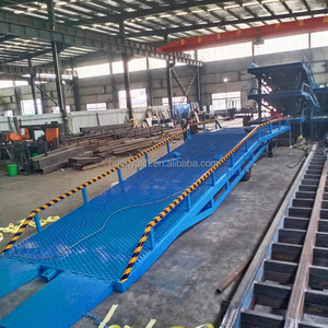 Mobile Towing <strong>Hydraulic</strong> Dock Leveler Yard Forklift Mobile Ramp Container Loading Ramp - Product Image 2