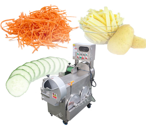 Oignon vert poireau poivre pomme de terre trancheuse déchiqueteuse commerciale automatique coupe-légumes Machine - Product Image 6