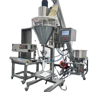Machines de remplissage semi-automatiques de tarière de poudres de piment de poivre noir de certificat de la CE