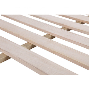 Bộ giường ngủ hiện đại, cỡ lớn, dành cho giường King, Queen, Twin, khung giường bằng sắt kim loại, thanh gỗ, bền chắc, tiết kiệm không gian, phù hợp cho tất cả các khách sạn - Product Image 4