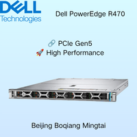 Nouveau serveur rack 1U PowerEdge R470 avec processeur Intel Xeon 3,6 GHz, 16 Go/32 Go de mémoire, alimentation et stockage – Serveur d'entreprise en stock