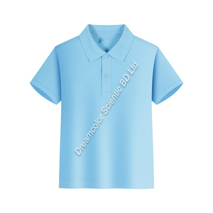Camiseta de Verano de Manga Corta, Tejida, Antiarrugas, de Alta Calidad, Tallas Grandes, con Diseño de Logotipo Personalizado, para Hombre, Bangladesh - Product Image 1