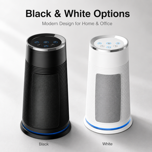 Purificatore d'Aria Intelligente con Filtro HEPA e Funzione <span class=keywords><strong>UV</strong></span>, 3 Velocità, Design Portatile per Casa, Ufficio e Camera da Letto - Product Image 3
