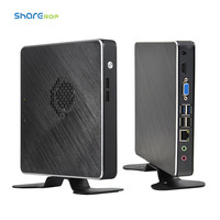 Sharerdp Ordinateur de bureau robuste personnalisé Core I3 I5 I7 2e 3e 4e génération Dual Core Linux Win10 Mini Server Case Mini PC