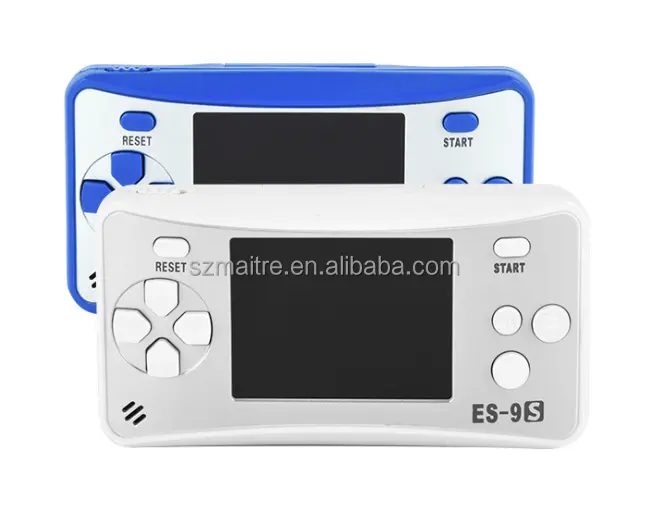Wholesale ES-9S Meaningful Pocket 2.5 Inch Color Screen Video Retro Game Console Child Toys Built In 168 Classic Games For Boys