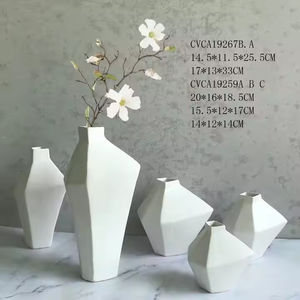 Design unico fatto a mano Mini vaso in porcellana magneti <span class=keywords><strong>moderni</strong></span> minimalisti di lusso mobili e decorazione per la casa composizione floreale - Product Image 3