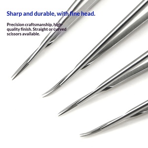 Instrumento de Neurocirurgia Manual em Forma de Pistola, Tesoura Micro em Aço Inoxidável e Titânio para Remodelação - Product Image 4