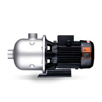 Pompa Multistage Horizontal Stainless Steel Tekanan Tinggi untuk Sistem Booster
