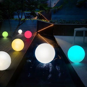 Lámpara de <span class=keywords><strong>Bola</strong></span> <span class=keywords><strong>LED</strong></span> Impermeable Recargable para Jardín, Iluminación de Paisaje para Césped, Luz Exterior para Fiesta, Boda, Bar y Jardín - Product Image 5