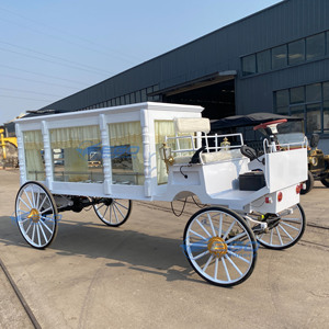 Carroza Fúnebre Eléctrica de Lujo y Estilo Exquisito Personalizable y Carroza Fúnebre Tirada por Caballos: Oferta de Venta - Product Image 2
