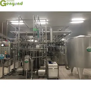 גניונד תעשייתי 100 ליטר מפסטור חלב מכונה אוטומטית להכנת יוגורט