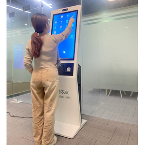 43 inch mã <span class=keywords><strong>QR</strong></span> Đầu đọc thẻ máy in tùy chọn thanh toán thiết bị đầu cuối màn hình cảm ứng kiosk - Product Image 4