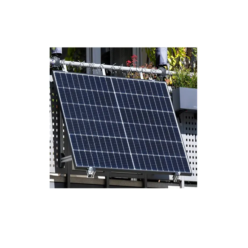 Less Cost Solar Panels Full Black 600W Solar System Solar On Grid Tie Micro Inverter MPPT Solar Energy System Home