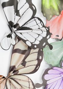Nouveauté : 10 lots/paquet de papier d'emballage en forme de papillon coloré, papier d'emballage pour fleurs, pour fleuristes et boutiques de fleurs - Product Image 4