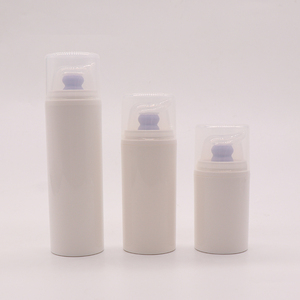 Plastic Botellas De Plastico All Plastic Airless Pump Bottles Recyclable Cosmetic Containers Empty Lotion Airless Botellas De Plastico