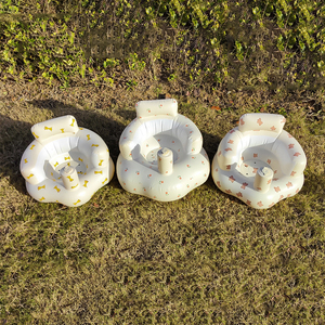 Silla Inflable Portátil de PVC Moderna y Personalizada para Bebés, Asientos de Piso para Sentarse - Product Image 5