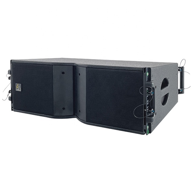 K208 8 Inch 2000W Passive Line Array Speakers with 62Hz-19KHz Frequency Range and Composite Material