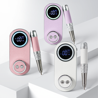 Fournisseur direct d'usine, perceuse à ongles sans fil rechargeable 40000 tr/min, lime à ongles électrique professionnelle ZSDQ-251