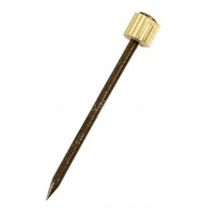 Clous à tête en cuivre pour perçage, diamètre 1,4 mm, longueur 25 mm, traitement de surface noir, pour crochets de cadres photo - Product Image 4