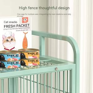 핫 세일 고양이 빌라 저렴한 가격 수출 실내 야외 케이지 유니버설 디자인 고양이 빌라 하우스 캐터리 - Product Image 5