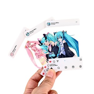 Cartes de collection givrées personnalisées en acrylique transparent Haiyu, thème anime, 1030 - Product Image 1