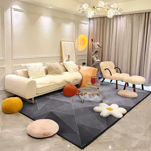 Oriental vente en gros personnalisé bureau maison tapis de luxe en gros rouge grands tapis pour salon