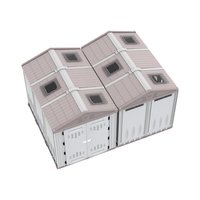 Toppla – Maison conteneur moderne en kit, abri extérieur en métal et plastique, conception étanche, garantie 8-10 ans, directement de l'usine
