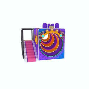 Nouveau design populaire enfants toboggan klaxon sur le thème des manèges amusants en fibre de verre pour aire de jeux intérieure école parc d'attractions éducatif en plastique - Product Image 2