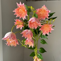 Bunga Fritillaria Artifisial Berkualitas Tinggi C929 untuk Dekorasi Pernikahan Luar Ruangan Grosir Pabrik Laris Manis Lembut