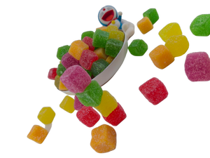 2,5 kg Sour <span class=keywords><strong>Cube</strong></span> <span class=keywords><strong>Gummy</strong></span> <span class=keywords><strong>Candy</strong></span> mit Frucht geschmack Mixed Sand Fruit-QQ Soft <span class=keywords><strong>Candy</strong></span> mit Groß verpackung - Product Image 6